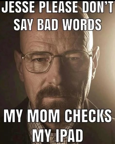 #walter #walterwhite #breaking #jesse Walter White Funny, Breaking Bad Funny, Breaking Bad Shirt, Better Call Saul Breaking Bad, Julia Louis Dreyfus, Bryan Cranston, Aaron Paul, Bad Memes, Walter White