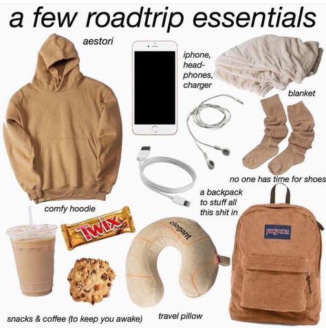 Trip Essentials Packing Lists, Road Trip Bag, Road Trip Kit, Travel Packing Checklist, Road Trip Packing List, Travel Bag Essentials, Road Trip Packing, Trip Essentials, Trailer Remodel