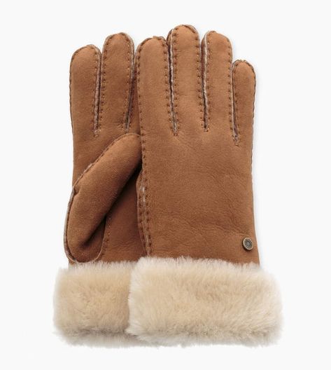 Ugg Sheepskin Classic Turn Cuff Glove Winter Uggs, Ugg Gloves, Sheepskin Gloves, Cold Weather Gloves, Cute Winter Outfits, Ugg Classic, Winter Accessories, Womens Uggs, Hand Warmers