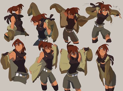 Grace Liu on Twitter: "finished coat studies from yesterday… Grace Liu, Otto Schmidt, Character Design Cartoon, Art Disney, Arte Sketchbook, Poses References, Character Poses, Cartoon Character Design, Art Poses