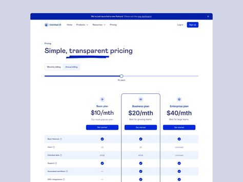 Pricing Plan Design, Information Table Design, Price Comparison Design, Table Ui Design, Pricing Page Design, Pricing Table Design, Table Ui, Web Design Pricing, Price Table