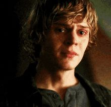 Tate Langdon GIFs | Tenor Kyle Spencer, Tate And Violet, American Horror Story 3, Peter Maximoff, Elastic Heart, Tate Langdon, Peter Quill, Pietro Maximoff, Evan Peters