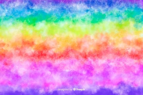 Arco-íris em estilo tie-dye de fundo Vet... | Free Vector #Freepik #freevector #fundo #projeto #textura #papel-de-parede Fundo Tie Dye, Rainbow Backgrounds, Rainbow Island, Tie Dye Wallpaper, Background Mobile, Wallpaper Digital Art, Pc Wallpapers, Handy Wallpaper, Rainbow Ombre