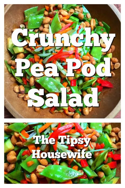 Thai Crunch Salad, Snap Peas Recipe, Chicken Quinoa Salad, Honey Roasted Peanuts, Gochujang Sauce, Lunch Party, Crunchy Salad, Pea Salad, Pea Recipes