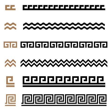 Top Greek Key Pattern Stock Vectors, Illustrations & Clip Art - iStock | Geometric patterns, Meander, Malachite Ancient Greek Patterns, Greek Ornament Pattern, Adobe Illustrator Lessons, 2024 Bujo, Create Board, Greek Pattern, Traditional Ornaments, Greek Design, Textile Prints Design