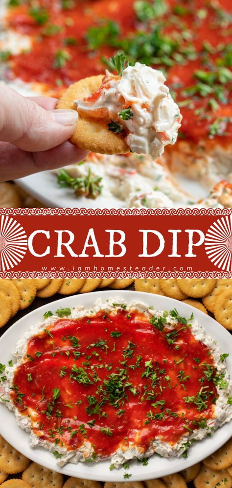 Layered Seafood Dip Cocktail Sauce, Layered Crab Dip, 3 Ingredient Crab Dip, Imation Crab Dip Recipes, Crab Dip With Canned Crab Meat, Imitatation Crab Recipe Dip Cold, Crab Dip Recipe Cold Cream Cheese, Crab Dip With Cocktail Sauce, Cold Crab Dip Recipe Easy