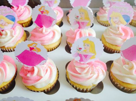 Sleeping Beauty Cupcakes Sleeping Beauty Cupcakes, Sleeping Beauty Birthday Party, Sleeping Beauty Aurora, Sleeping Beauty, Aurora, Aurora Sleeping Beauty, Birthday Cake, Birthday Party, Cake