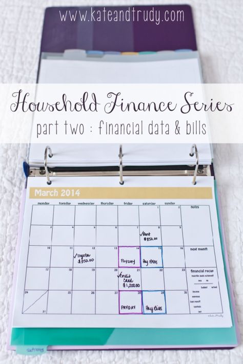 20140227 Household Finance Series_part two Household Finances, Budget Finances, Budgeting Ideas, Household Binder, Financial Organization, Home Binder, Bill Organization, Budgeting 101, Finance Binder