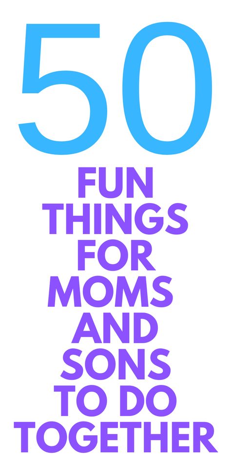 Kid Dates, Sons Day, Entrepreneur Advice, Mommy And Son, Things To Do At Home, Bonding Activities, List Of Activities, Mom Son, Mother Son