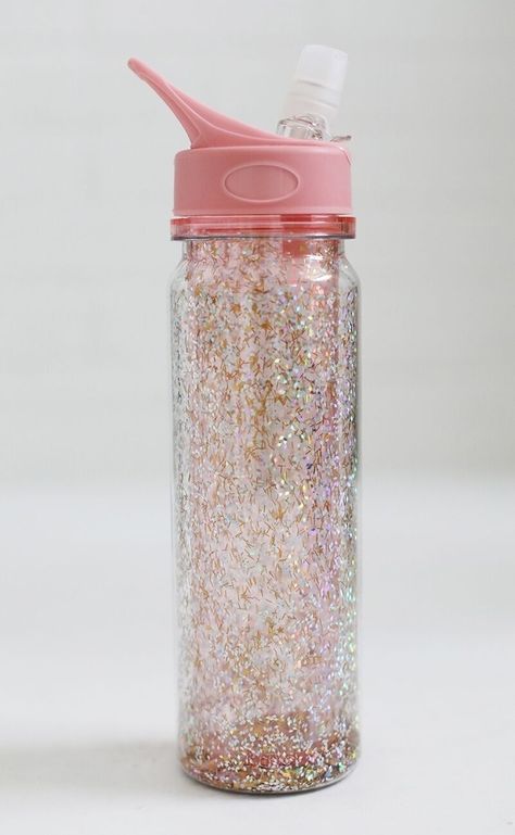 Now this is a water bottle with personality! And a really sparkly personality at that! It’s perfect for on-the-go hydration or your next soulcycle class. Just make sure to grab a bike in the back so everyone’s not distracted by all that mesmerizing glitter! Bottle With Glitter, Sparkly Water, Size 12 Fashion, Straw Bottle, Reusable Water Bottle, Pinterest Likes, Straw, Sequin, Water Bottle