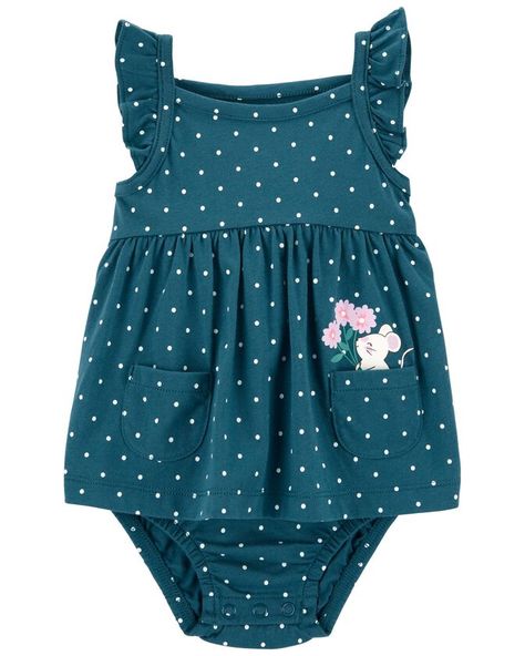 Carters Baby Clothes, Carters Size Chart, Floral Bodysuit, Bodysuit Dress, Cotton Romper, One Piece Outfit, Carters Baby, Girls Prints