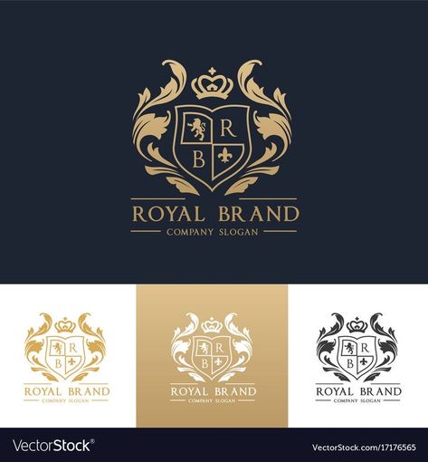 Crests Design, Royal Logo Design, Family Crest Design, Heraldic Logo, School Monogram, Royal Logo, Family Logo, Logo Design Inspiration Creative, Hotel Logo