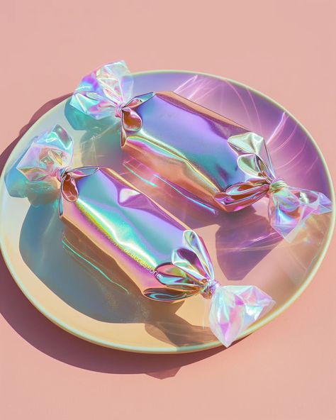 More candy 😋😋😋 #candy #sweet #aiart #iridescentart #bombon #cute #pink #iridescent #lunch Sweet Candy Aesthetic, Candy Aesthetics, Jelly Food, Pastel Food, Magic Candy, Pink Wallpaper Kawaii, Candy Aesthetic, Fun Beauty Products, Jelly Sweets