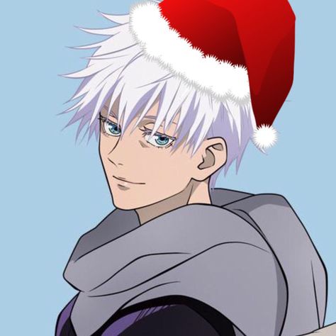 Cool Pfps For Boys, Xmas Pfp, Gojo Anime, Kitchen Christmas Gifts, Anime Drawing Books, Evil Anime, Character Collection, One Piece Comic, Christmas Icons