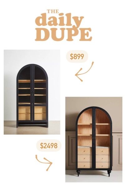 Dupe furniture, dupes, high low finds, storage cabinets. http://liketk.it/35dCO #liketkit @liketoknow.it Dining Room Turned Office, Mason Storage Cabinet, Fern Storage Cabinet, Curved Cabinets, Cabinet Dimensions, House On The Rock, Minimal Home, Luxury Apartments, Storage Cabinets