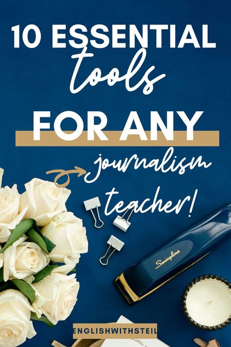 As a journalism advisor of over 20 years, I can honestly say I’ve tried almost everything to manage and organize large numbers of journalism students in my program. Here are some of my favorite tried and true tips and tools to help your program run smoothly. And the best part is many of them are free! High School Journalism, Teaching Journalism, Teaching Yearbook, Journalism School, Broadcast Journalism, Student Newspaper, Large Numbers, Teaching High School, Unit Plan