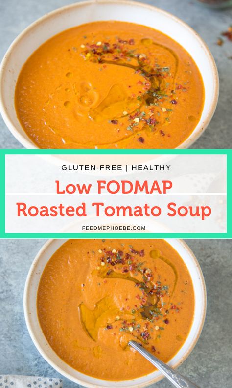 Fodmap Vegetable Soup, Low Fodmap Tomato Soup, Low Fodmap Soups Gluten Free, Low Fodmap Vegan Soup, Ibs Soup Recipes, Low Fodmap Vegetarian Recipes, Low Fodmap Crockpot Recipes, Low Fodmap Chili, Low Fodmap Soup Recipes