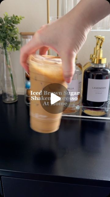 BECCA MORGAN on Instagram: "Brown sugar shaken espresso at home🤎 the coffee sounds are my favorite ☕️ #brownsugarshakenespresso #brownsugarshakenespressoathome #brownsugarshakenoatmilk #shakenespresso #shakenespressoathome #coffeesounds #coffee #coffee #delicious #goodmorning #bhfyp #breakfast #morning #cake #chocolate #homemade #lunch #foodstagram #foodphotography #cafe #dessert #foodblogger #starbucks #tea #coffeetime #brunch #coffeelover" Easy Coffee Drinks Recipes, Espresso At Home, Starbucks Drinks Recipes, Coffee Drink Recipes, Starbucks Drinks, Coffee Time, Coffee Drinks, Brown Sugar, Espresso