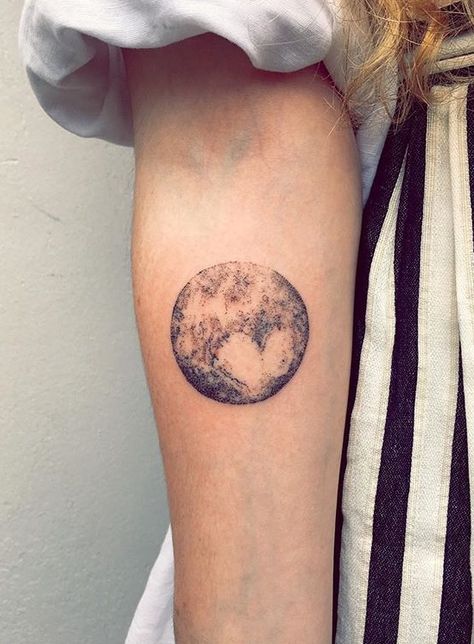 Pluto forearm tattoo Pluto Symbol, Pluto Tattoo, Glyph Tattoo, Trending Tattoo, Planet Tattoos, Symbol Tattoo, Tattoo Graphic, Symbol Tattoos, Tattoo Meaning