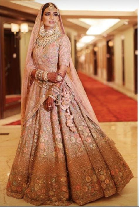 Latest Traditional Dresses, Indian Bride Dresses, Pink Bridal Lehenga, Indian Wedding Gowns, Designer Bridal Lehenga Choli, Desi Dress, Bridal Lehenga Designs, Latest Bridal Lehenga, Wedding Lehenga Designs