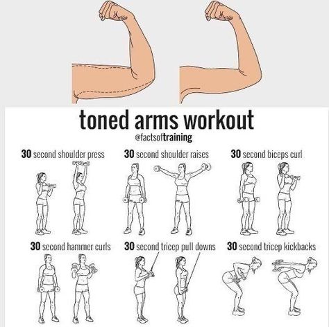 Flabby Arm Workout, Arm Training, Tone Arms Workout, Workout Gym Routine, Gym Workout Plan For Women, Beginner Workouts, Arms Workout, Easy Exercises, Workout Routines For Beginners