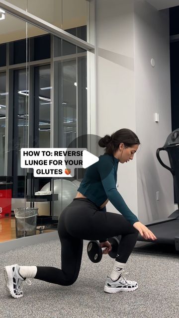 Reverse Lunges For Glutes, Lunges For Glutes, Reverse Cross, Lunge Variations, Gymshark Vital Seamless, Crush It, Reverse Lunges, Step Back, The Movement