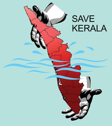 #save_kerala #vijeshviswam Landslide Drawing, Kerala Flood, Car Wash, Kerala, Map, Movie Posters, Quick Saves, Film Posters