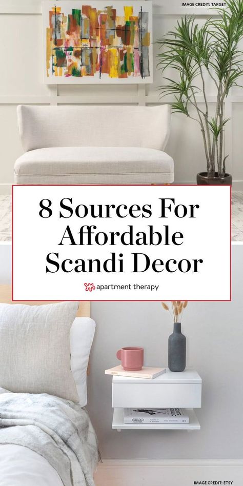 We rounded up the best places to find affordable and stylish Scandi-inspired furniture and decor. #scandi #scandinavian #scandidecor #scandifurniture #scandinaviandecor #scandibedroom #scandilivingroom Room Decor Quotes, Scandi Living Room, Scandi Bedroom, Scandi Furniture, Scandi Interiors, Scandi Decor, Inspired Furniture, Scandi Home, Scandinavian Bedroom