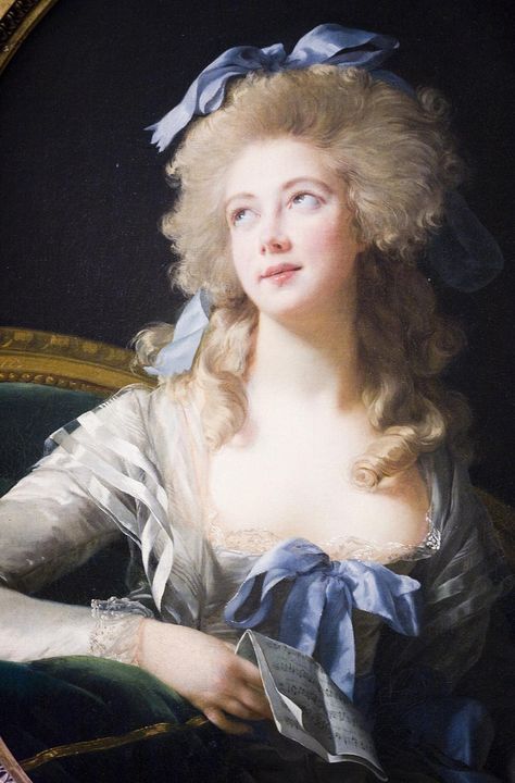 Madame Grand (Noël Catherine Verlée, 1761–1835), Later Madame de Talleyrand Périgord, Princesse de Bénévent Élisabeth Louise Vigée Le Brun (French, Paris 1755–1842 Paris), 1783 18th Century Hair, 18th Century Portraits, Female Painters, Rococo Art, 18th Century Fashion, William Turner, Classical Art, Woman Painting, Marie Antoinette