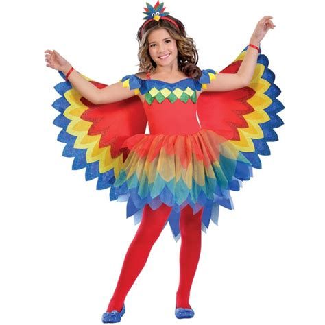 Bird Costume Kids, Fairy Fancy Dress, Fancy Dress Costumes Kids, Kids Tutu Dress, Parrot Costume, Fancy Dress Ball, Gonna In Tulle, Girls Fancy Dress, Bird Costume