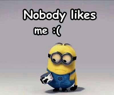 Sad minion Minions Random, Minions Cute, Minions Friends, Nobody Likes Me, Minions Images, Minions 2, Minions 1, Minion Gif, Minion 2