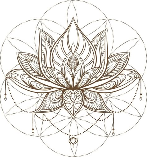 Mandela Tattoo, Lotus Flower Mandala, Really Cool Drawings, Lotus Mandala, Flower Meanings, Mandala Flower, Tattoo Sticker, Popular Tattoos, Mandala Tattoo