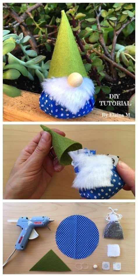 Julkransar Diy, Diy Scent, Birds Fabric, Gnomes Diy, Free Sewing Pattern, Styrofoam Ball, Diy Gnomes, Christmas Ornament Pattern, Felt Birds