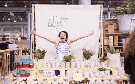 The Finders Keepers - Sydney Spring / Summer 2017 Backdrop For Market Stall, Market Stall Backdrop, Diy Market Backdrop, Market Backdrop, Craft Stall Display, Market Stall Display, Art Fair Booth, Stall Display, Stand Feria