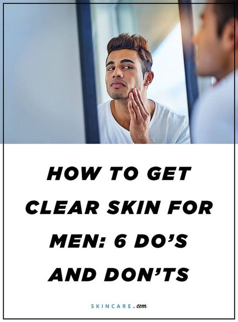 Clear Skin Men, Skin Care Goals, Men Skincare, Get Clear Skin, Men Skin Care Routine, Clear Skin Face, Oily Skin Care Routine, Skin Advice, Mens Hair Care