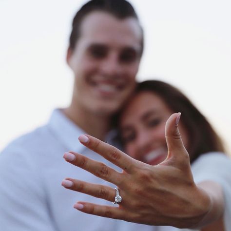 #kristinjohns #engagement #ring Marcus Johns, We're Getting Married, Kristin Johns, Wedding Bible, Made Of Honor, Life Sentence, Phone Calls, The Best Is Yet To Come, Engagement Photo Inspiration