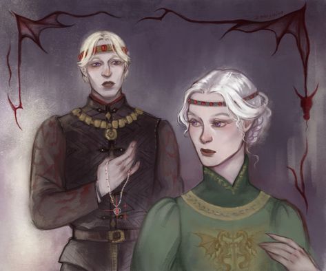 Aegon Iii Targaryen, Jaehaera Targaryen, Aegon Iii, Targaryen Women, Targaryen Family Tree, Helaena Targaryen, A Dance With Dragons, Targaryen Art, Asoiaf Art