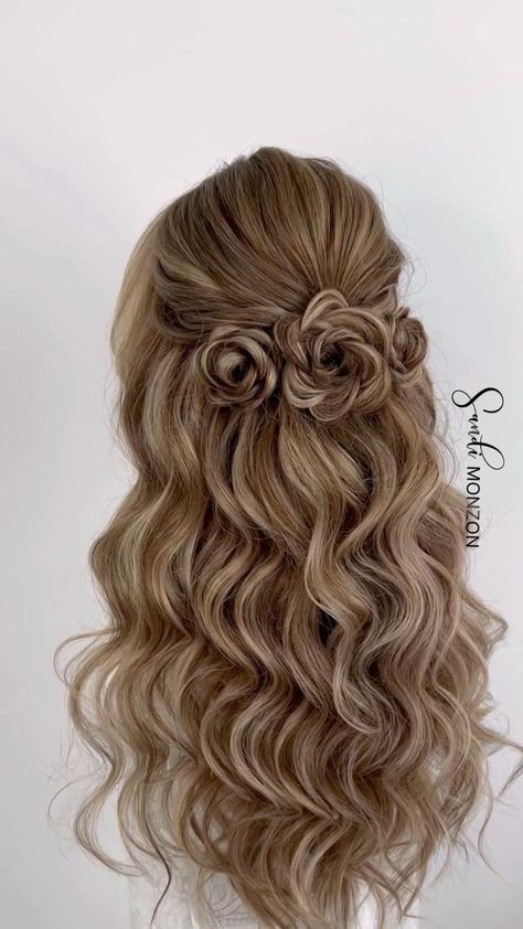 Homecoming Hair Ideas For Long Hair, Hair Ideas For Homecoming, Hair Styles For Hoco, Curls For Prom, Prom Hair Inspo, Pretty Prom Hairstyles, Braided Prom Hairstyles, Prom Hair Ideas, Cornrows Ideas