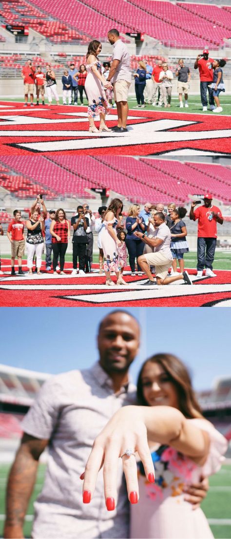 Football Proposal Engagement, Football Proposal, Engagement Planning, Engagement Plan, Best Wedding Proposals, Dream Ideas, Perfect Proposal, Wedding Proposals, Marriage Proposal