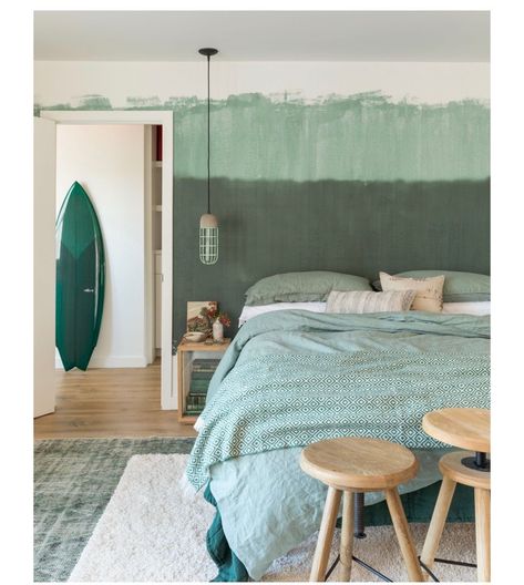 Raili Clasen, Surf Room, Interior Design Per La Casa, Surf Decor, Cute Dorm Rooms, Mens Bedroom, Surf Shack, Design Del Prodotto, Bedroom Green