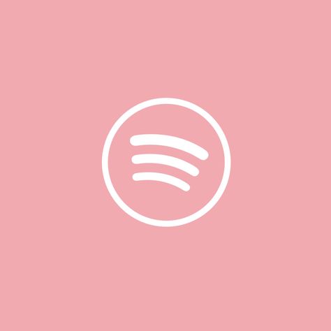 Pink Spotify Icon, Spotify Icon Aesthetic, Spotify Logo, Pink Xmas, Spotify App, Girl Themes, Iphone Design, Summer Theme, Pink Wallpaper Iphone