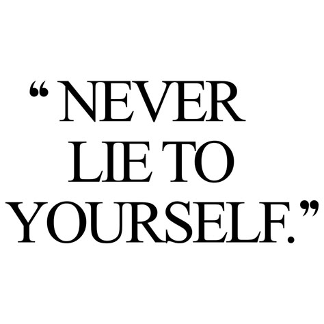 Never lie to yourself! Browse our collection of motivational exercise and fitness quotes and get instant healthy lifestyle inspiration. Stay focused and get fit, healthy and happy! https://www.spotebi.com/workout-motivation/never-lie-to-yourself/ Never Lie, Healthy Lifestyle Quotes, Fitness Inspiration Quotes, Healthy Lifestyle Motivation, Loving Yourself, Lifestyle Motivation, Yourself Quotes, Healthy Lifestyle Inspiration, Healthy And Happy