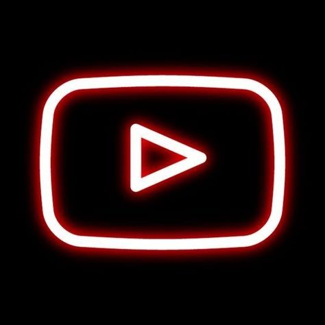 Neon Rouge, Icona Ios, Youtube Icon, Whatsapp Logo, App Store Icon, Red Neon, App Pictures, Wallpaper Iphone Neon, Neon Logo