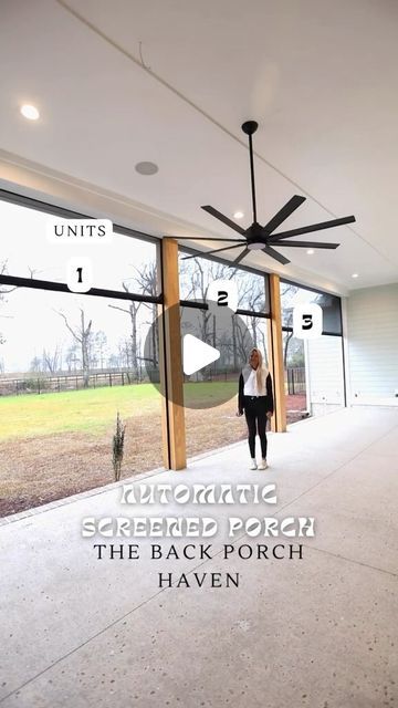 Longshore Custom Homes on Instagram: "Enclose your porch with rolling screens! Living on the coast, we deal with a lot of bugs. This is a great solution to add to your outdoor living! You can always add the rough in power for the screens during your build, so you can add them later in the future, if you wanted! #screenedporch #rollingscreens #backporch #backporchliving" Retractable Porch Screens, Screened Porch Home Gym, Power Screen Porch, Retractable Screen Porch Door, Hardy Board Screened Porch, Back Porch, Screened Porch, The Coast, Custom Homes