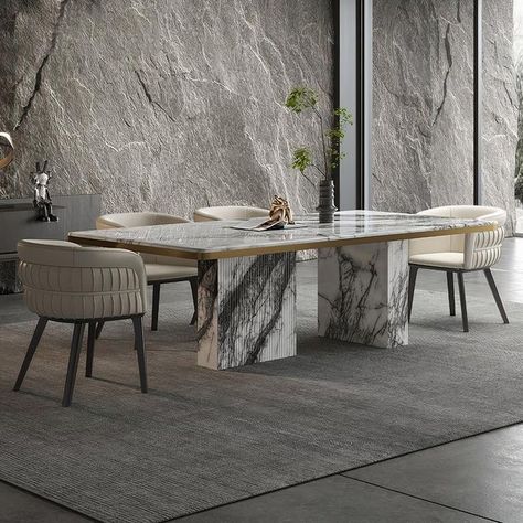 Ceramic Showroom, Contemporary Dining Room Tables, Sofa Dining, Luxury Dining Tables, Dining Room Furniture Modern, Interesting Interiors, Sofa Dining Table, Marble Dining Table, Island Lake