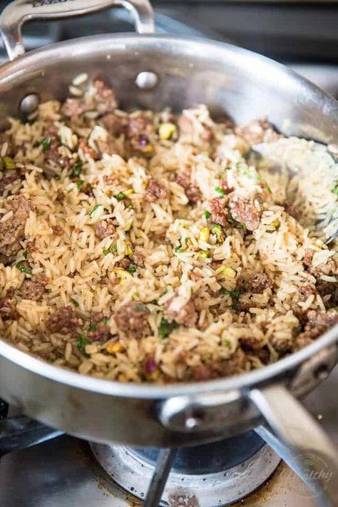 Leftover Lamb Recipes, Bulgur Wheat Recipes, Middle Eastern Recipes Arabic Food, Lamb And Rice, White Rice Recipes, Rice Dish, Lentil Stew, Lebanese Recipes, Mediterranean Dishes