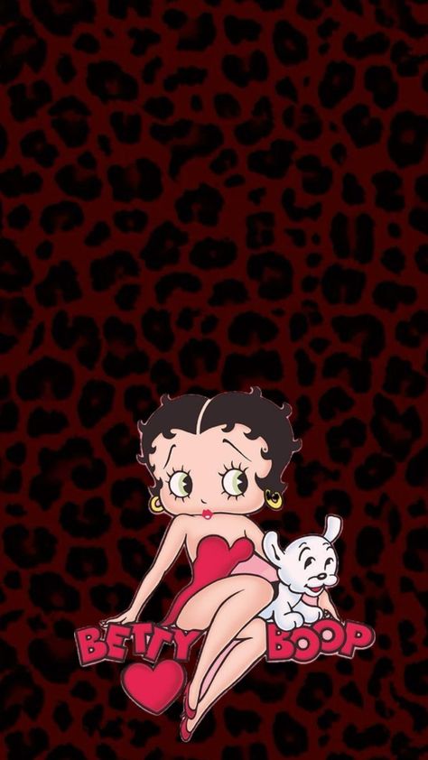 Betty Boop Cheetah Print, Betty Boop Christmas Wallpaper, Betty Boop Aesthetic Vintage, Betty Boop Wallpapers Vintage, Betty Boop Aesthetic Wallpaper, Betty Boop Wallpapers Iphone, Betty Boop Pfp, Latina Aesthetic Wallpaper, Original Betty Boop