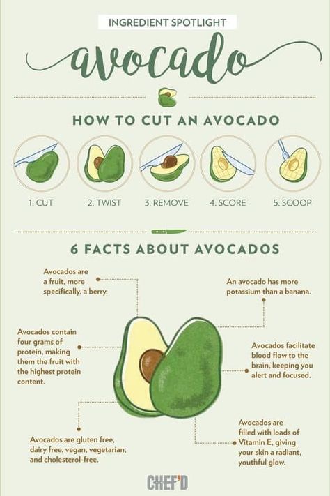 This is an infographic of avocado ingredient spotlight from Chef’d. Teaching us how to cut an avocado and the facts about avocados with the graphics. Avocado Infographic, Food Infographic Design, Avocado Facts, Infographic Examples, How To Cut Avocado, Infographic Layout, Infographic Inspiration, Food Infographic, Infographic Design Layout