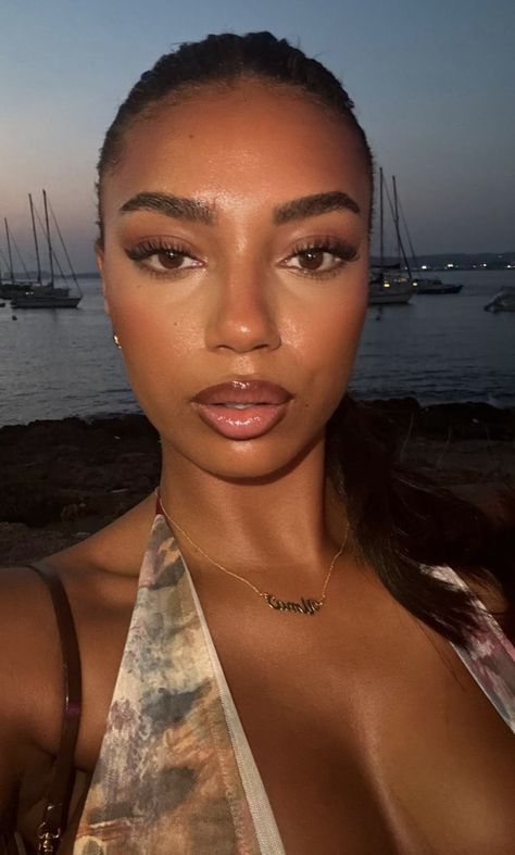 uma jammeh love island 2024 | magnolia parks Uma Jammeh Makeup, Uma Love Island, Gilded Lily, Magnolia Parks, Full Coverage Makeup, Brown Skin Makeup, Face Makeup Tips, Makeup Obsession, Love Island