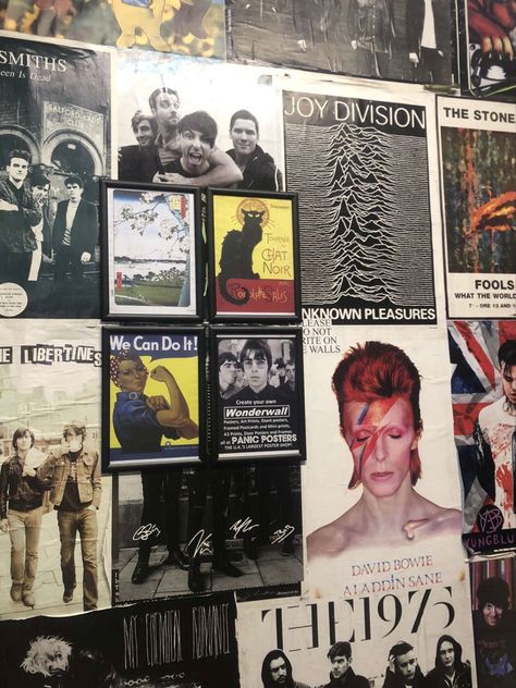 Joy Division Poster, Door Poster, Aladdin Sane, The Libertines, Stone Roses, Salford, Framed Postcards, Joy Division, Large Poster